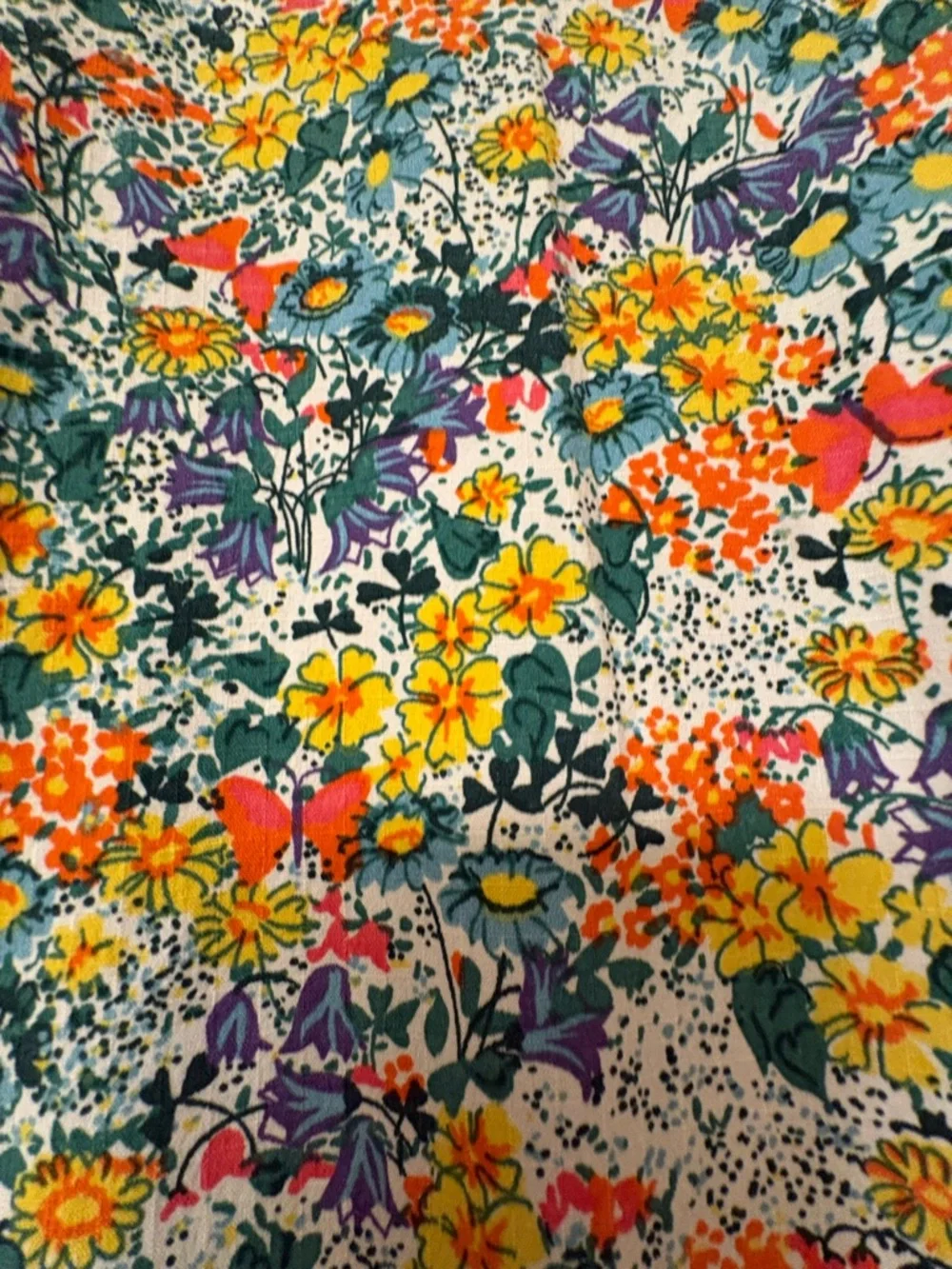 Duluth Trading Co. long sleeve heirloom floral jumpsuit. Size small. - Picture 10 of 10